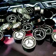 Комплект стальных фишек для нард «Mercedes» — красивый подарок — фотография 6