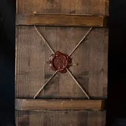 Икона деревянная "Господь Саваоф" — оригинальный подарок — фотография 2