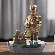 Ручная работа: Бронзовая статуэтка «Доктор Айболит» — фотография 1