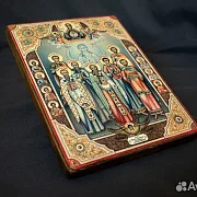 Подарочная икона "Собор целителей, чудотворцев " — фотография 5