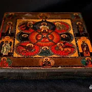 Икона "Всевидещее око" 34*29 см — необычный подарок — фотография 3