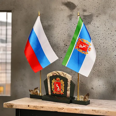 Каменная композиция «Герб» — необычный подарок