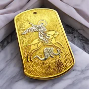 На память: Брелок для мужчины «Георгий Победоносец» — фотография 1