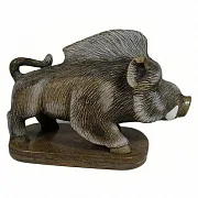 Фигура «Кабанчик» из кальцита — оригинальный подарок — фотография 3