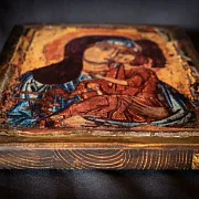 На память: Икона Божией матери "Умиление" Новгородская — фотография 9