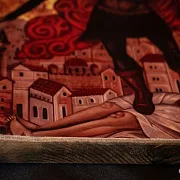 В подарок: Икона "Архангел Михаил" дерево, ручная работа — фотография 5
