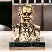 Ручная работа: Бюст «В.И. Ленин» из бронзы — фотография 1
