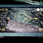 Нарды под стеклом «Туз» — красивый подарок — фотография 5
