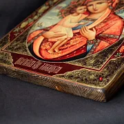 Икона Божией матери "Жировицкая " — оригинальный подарок — фотография 7