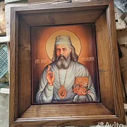 Киот для иконы дубовый — оригинальный подарок — фотография 2