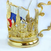 Подстаканник для чая «Российский» — красивый подарок — фотография 3