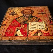 Святой Николай Угодник". Икона — необычный подарок — фотография 3