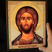 На память: Икона "Господь Вседержитель" — фотография 1
