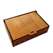 Флешка «Конь» из дерева — необычный подарок — фотография 3