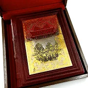 На память: Книга Архимандрит Тихон "Несвятые Святые" — книга в кожаном переплёте — фотография 2