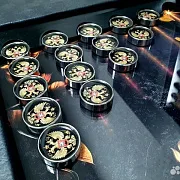 Нарды под стеклом «Золотой Герб России» — необычный подарок — фотография 10