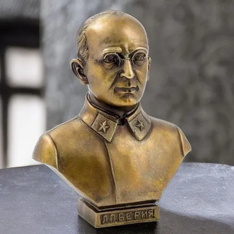 Бюст «Берия» из бронзы в подарок
