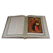 Символы и святыни православия — книга в кожаном переплёте в подарок — фотография 2