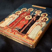 Икона Царской семьи Романовых — необычный подарок — фотография 5