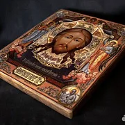 Икона "Спаситель с Евангелистами и Архангелами" — необычный подарок — фотография 5