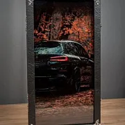 Нарды под стеклом «BMW X5» — красивый подарок — фотография 7